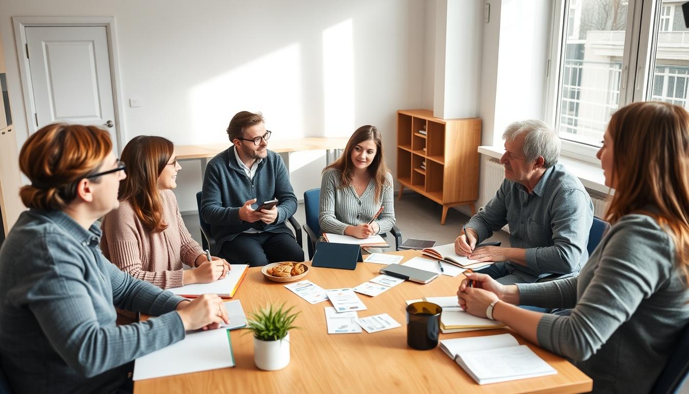 Learn in a group that stays manageable